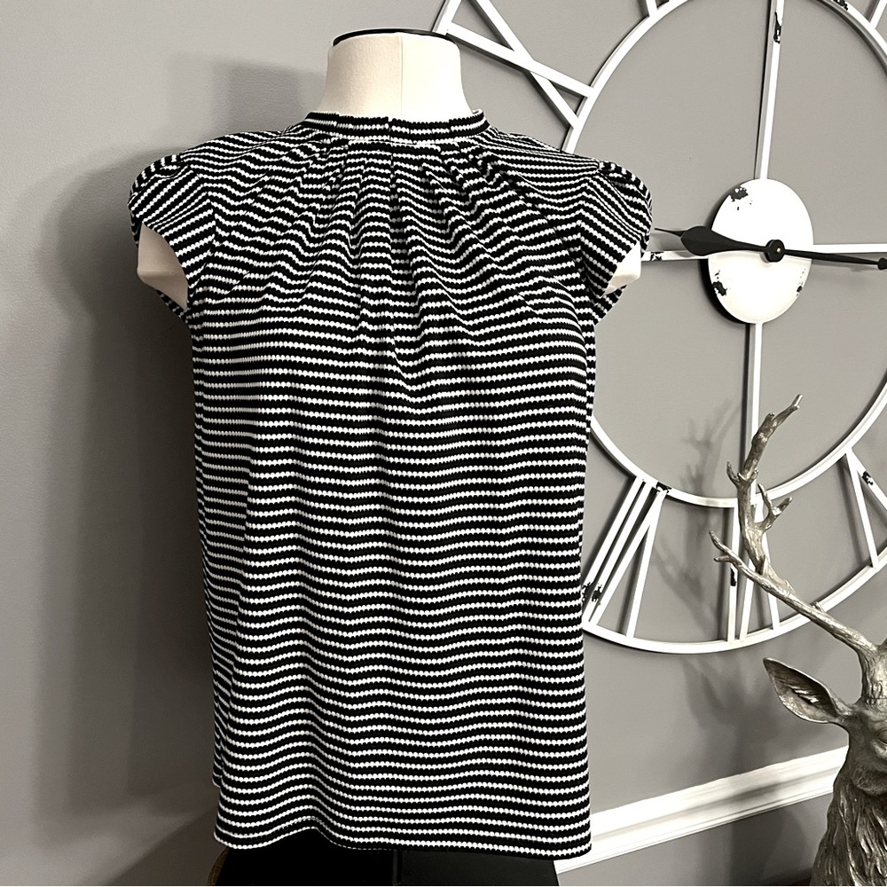 EUC Elle Striped Blouse